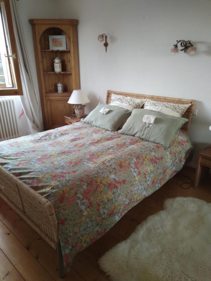 Les Dames De La Saugiat Bed & Breakfast Le Fied Bagian luar foto